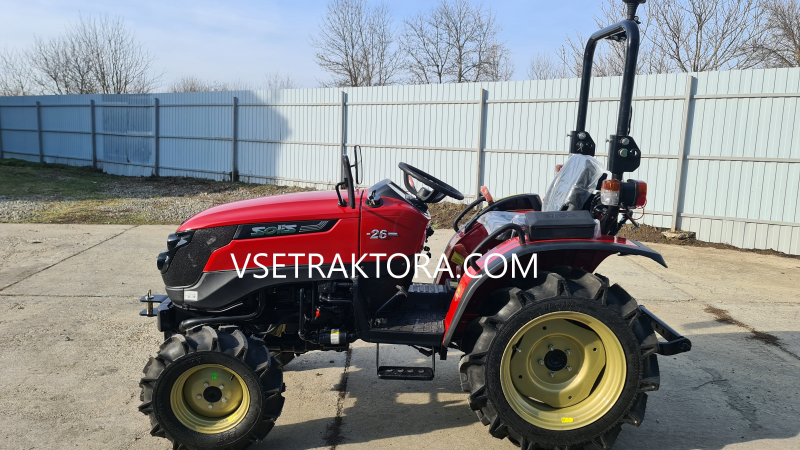 Трактор Solis-Gold | Солис-Голд 26 Mit 4×4 6+2B