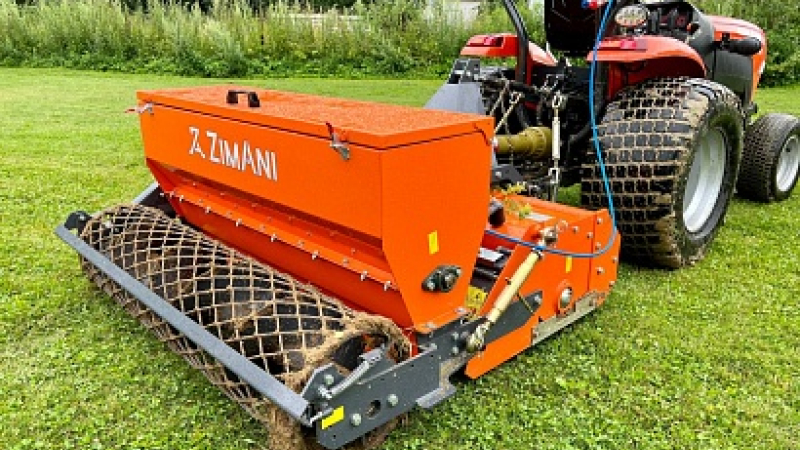 Стоунбурьер с сеялкой ZimAni SBZ165
